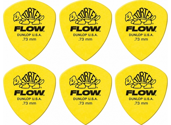 Dunlop Tortex Flow Amarelo Dunlop Tortex Flow Amarelo